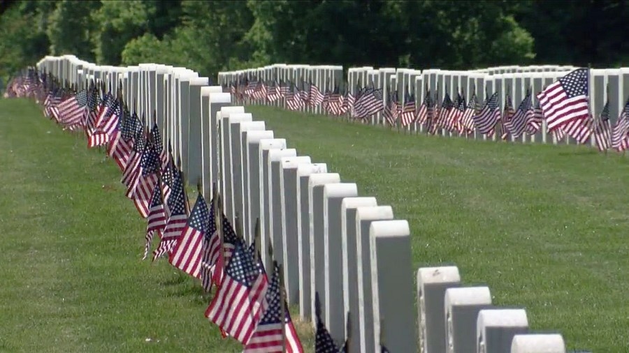 Rock Island Arsenal needs help setting out, picking up flags from graves