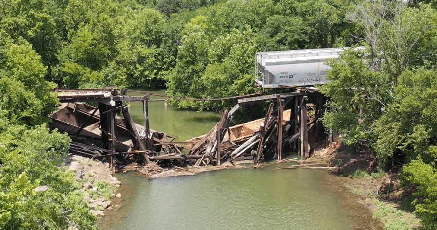 ‘It was on its way out': Huntsville bridge collapses months before repairs would have started