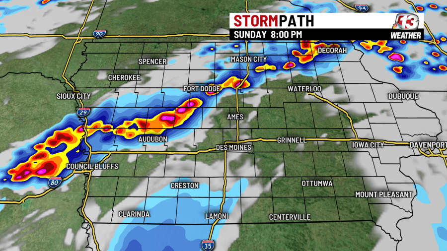 Forecast: Heading for Sunday storms