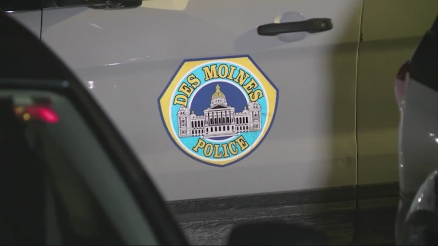 Bicyclist hospitalized after being hit by truck in Des Moines