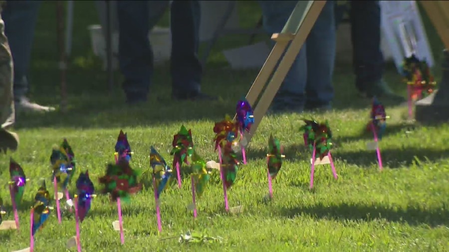 Palestinian memorial observance takes place at Grays Lake