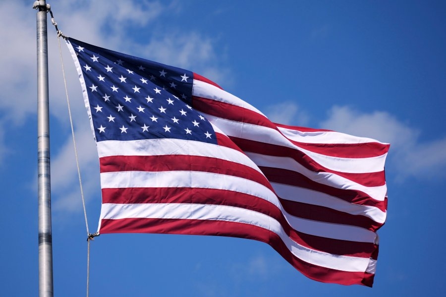 Midstate firm honors Flag Day early with service