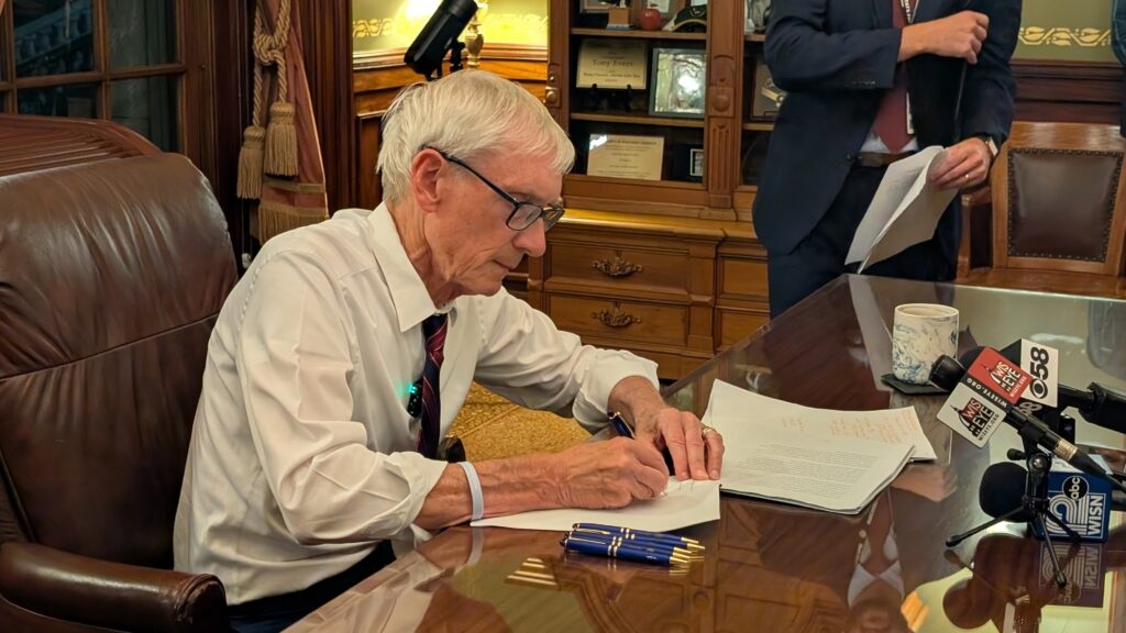 Evers signs ‘compromise' budget quickly after Wisconsin Legislature gives final OK