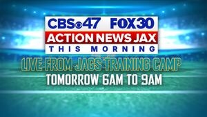 Tuesday morning: Action News Jax is LIVE from Jaguars training camp