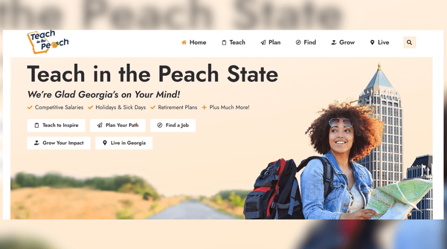 The Georgia Department of Education has a new initiative to bring more teachers to the state
