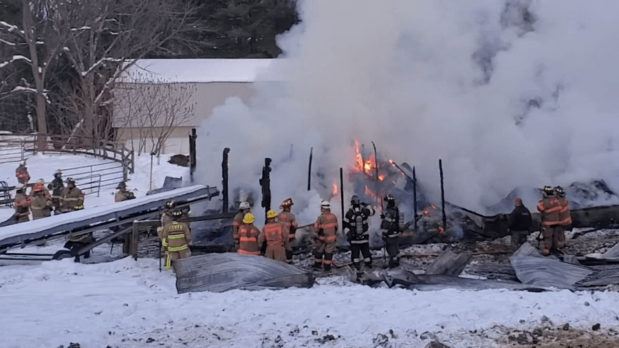 Campaign launched to rebuild Mystic Mountain barn lost in fire