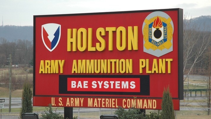 Some workers temporarily furloughed at Holston Army Ammunition Plant due to supply chain issue