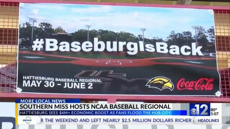 Local businesses benefit as Southern Miss hosts NCAA Regional