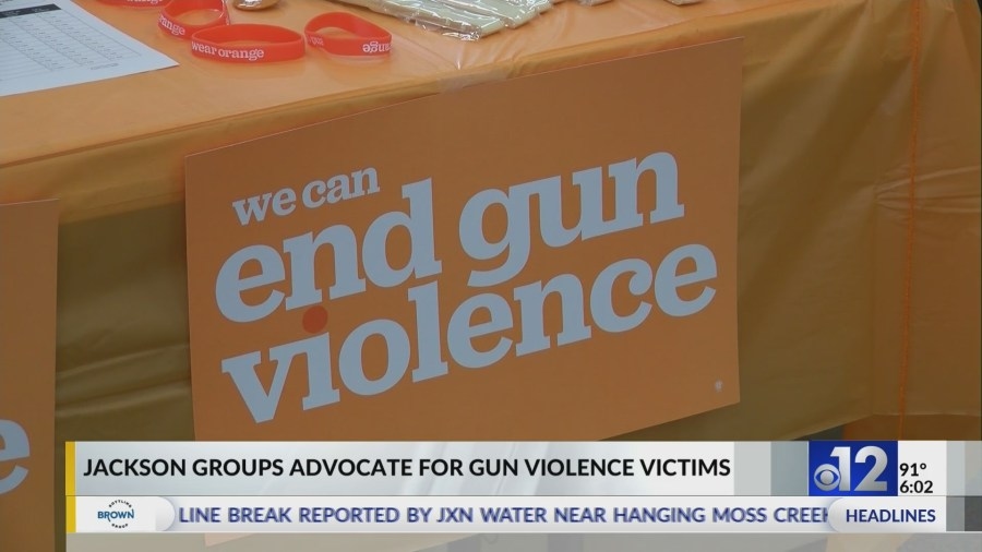 Jackson groups advocate for gun violence victims