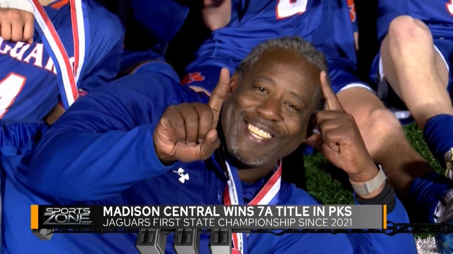 Dramatic 8-Round Penalty Kick Shootout Ends with Madison Central Boys Soccer Walk-Off Win of MHSAA 7A State Championship