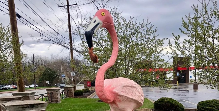 2 men plead guilty, get jail time in latest Parma flamingo statue theft