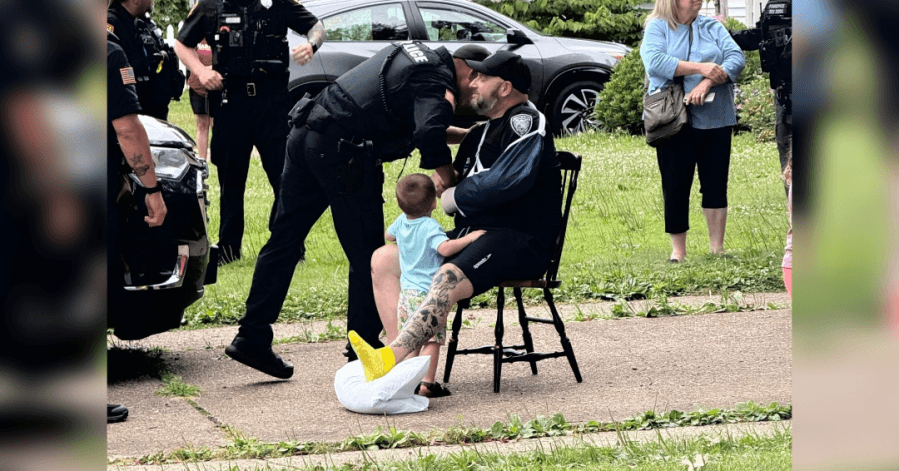 Lorain Officer Brent Payne, 1 of 3 officers injured in fatal shooting, released from hospital