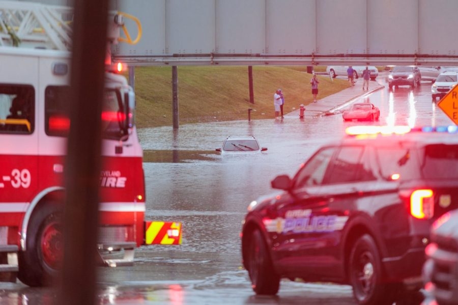 I-90 West reopens after flooding shut highway down for hours near Lakewood