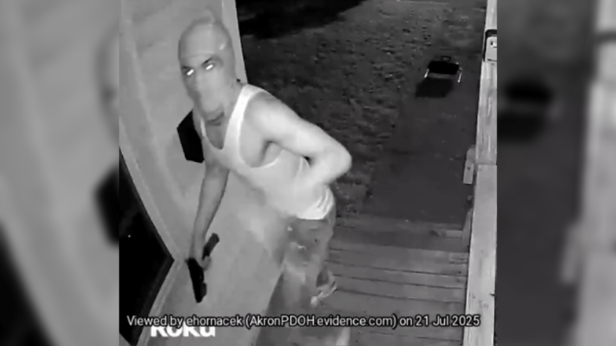 Police: Woman exchanges gunfire with 2 suspects after spotting them on doorbell cam