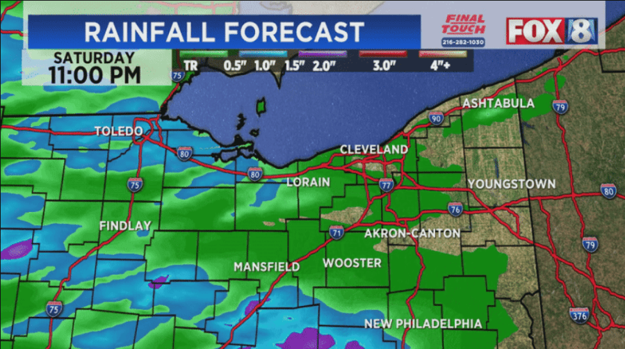 TRACKING: Potential for strong evening storms