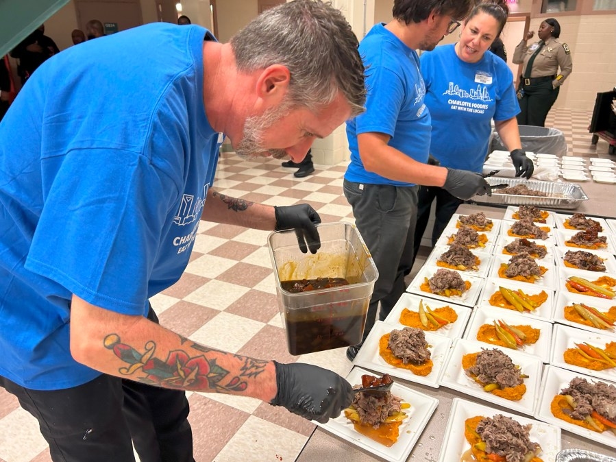 'We're not just housing people,' Mecklenburg County Jail hosts dinner to reduce stigma around inmates