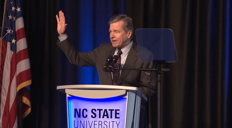 'I'm not sitting down,' Former NC Gov. Cooper hints at run for US in 2026