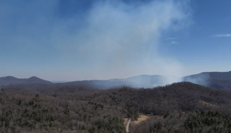 Evacuation levels upgrade in Polk, Henderson counties as wildfires continue to spread