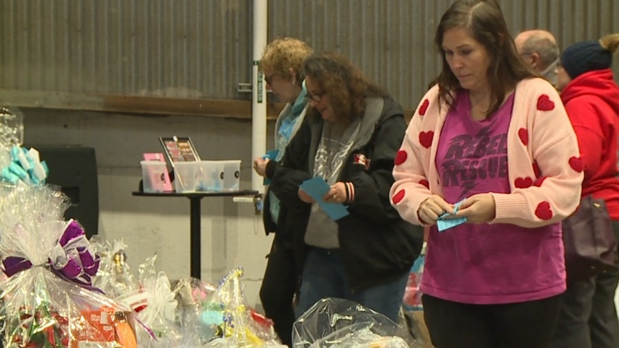 Basket raffle raises money for local dog pound