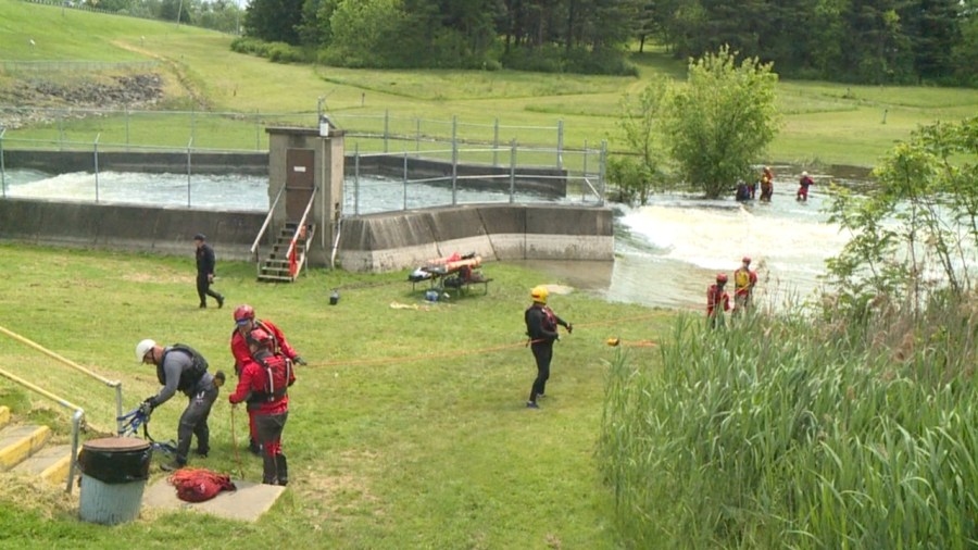 Bazetta Fire Department touches up water rescue skills