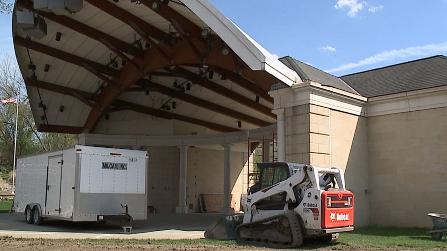 Warren Amphitheatre undergoes major renovations