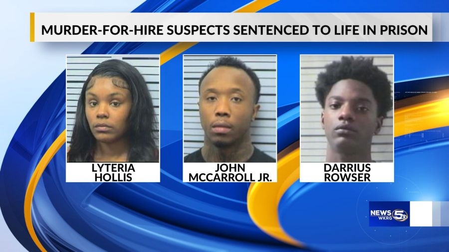 Mobile defendants sentenced to life in prison for murder-for-hire conspiracy