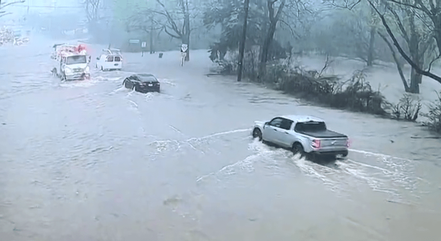 VIDEO: Dramatic Belle Meade flooding caught on camera