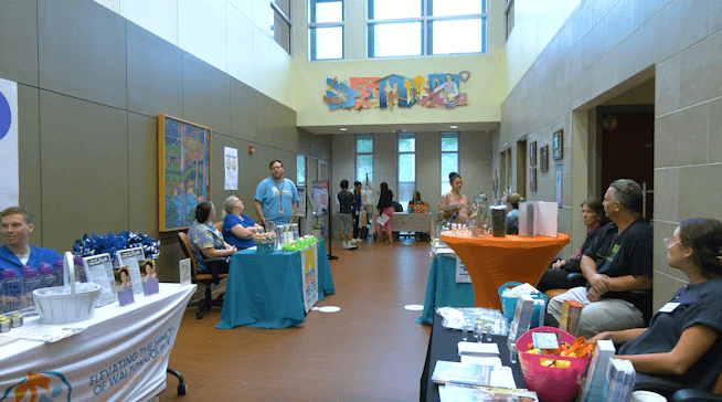 Walton county celebrates national Health Week with 'Hop into Health' event