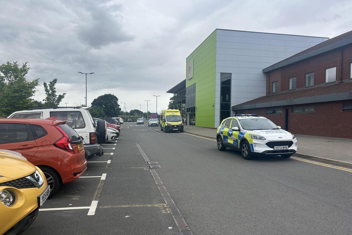 Person dies at Perdiswell Leisure Centre