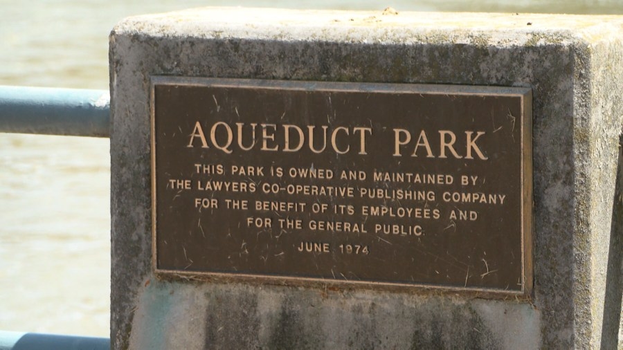 ROC the Riverway improvements complete in Aqueduct District in Rochester