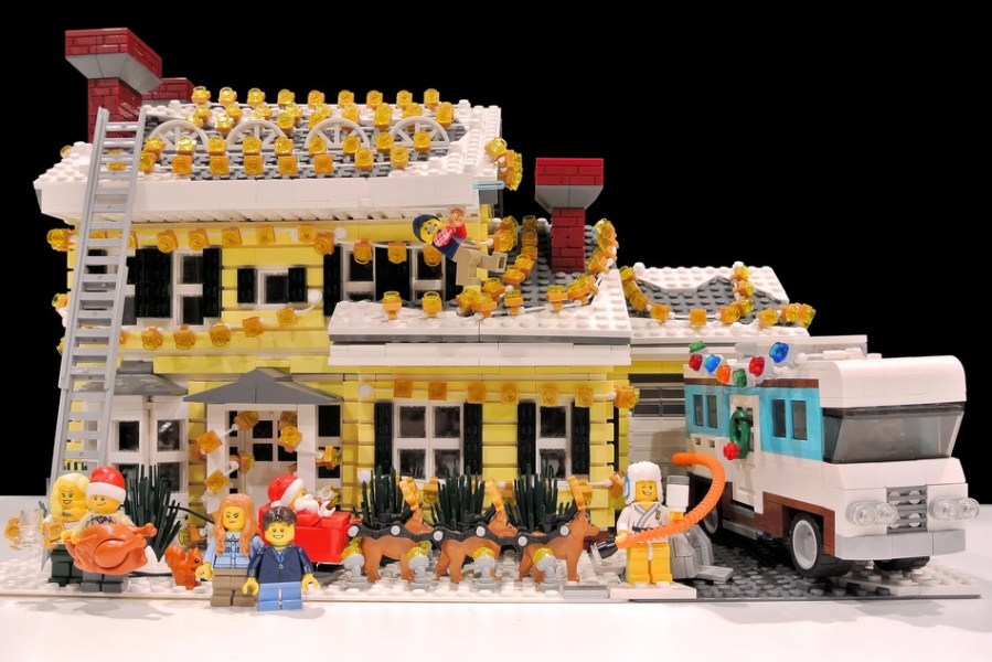 Local LEGO creating family submits latest idea inspired by hit movie