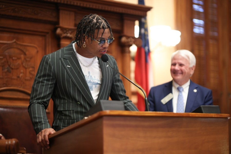 Savannah native honored on Georgia house floor for winning Super Bowl