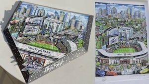 Official artist of MLB All-Star Game creates custom artwork for big game