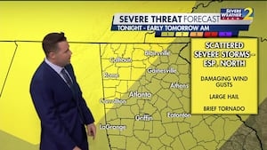 Threat of strong, severe storms Friday night through Saturday morning