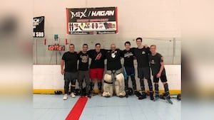 ‘Kid at heart': Street hockey community rallies around coach injured in crash