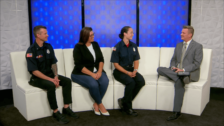 WATCH: Local firefighter on a mission to raise funds for Team of Mercy