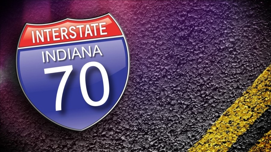 I-70 westbound lanes backed up due to semi-fire in Clay County