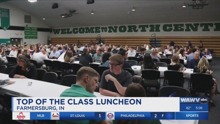 WTWO hosts Top of the Class Luncheon for Valedictorians across the Wabash Valley