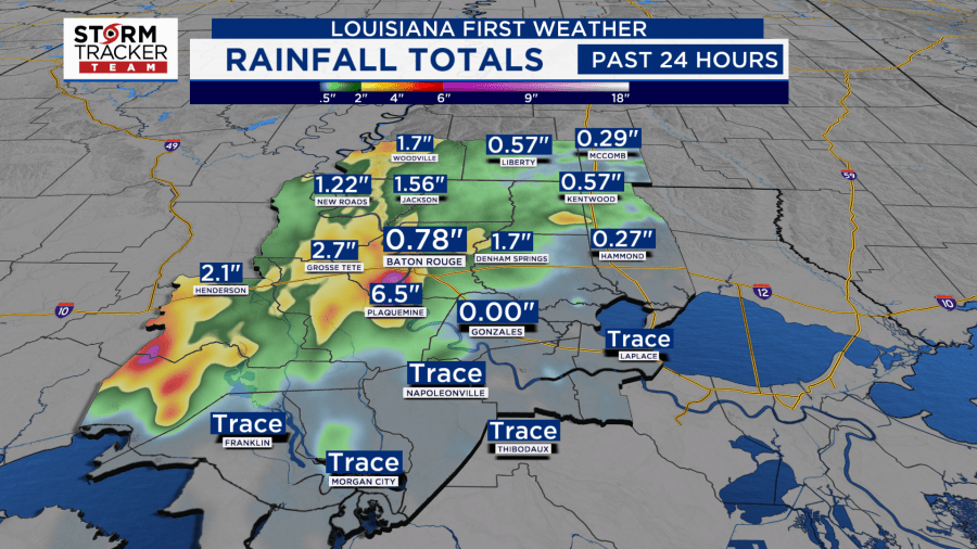 Flash flood warnings for West and East Baton Rouge after storms