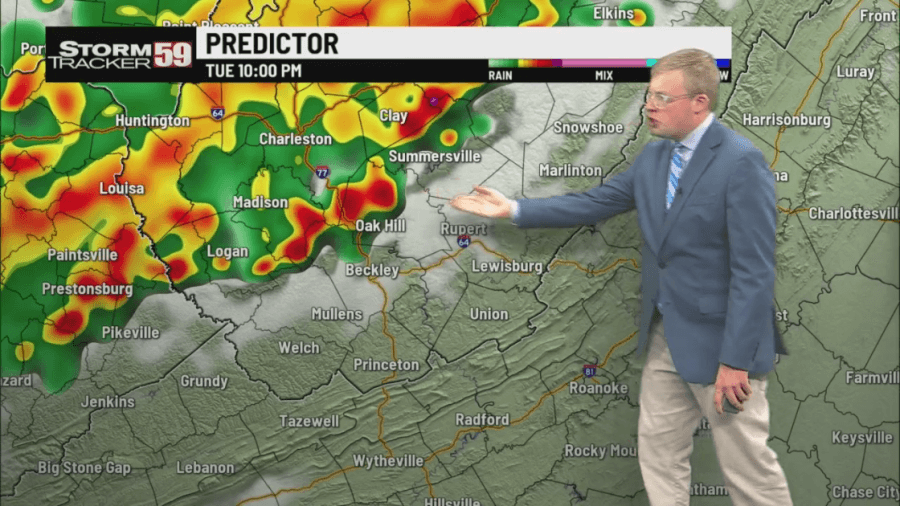 Thunderstorms tonight begin unsettled pattern ahead