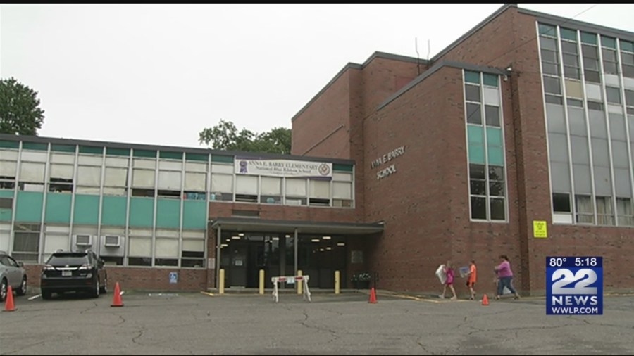 Heated debate over relocating or renovating Anna E. Barry Elementary School in Chicopee