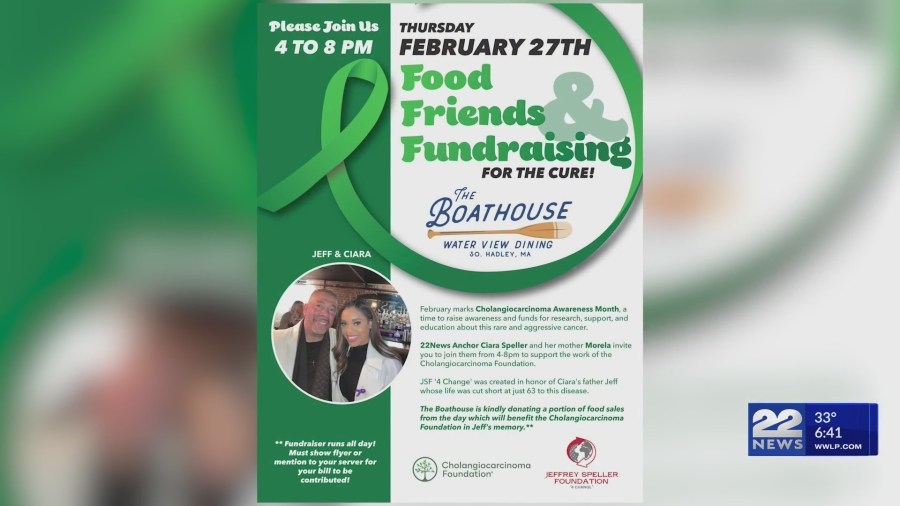 Fundraiser event being held in honor of 22News Anchor Ciara Speller's father