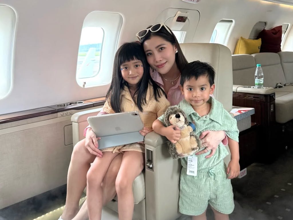 Chryseis Tan announces third pregnancy as husband's 40th birthday gift