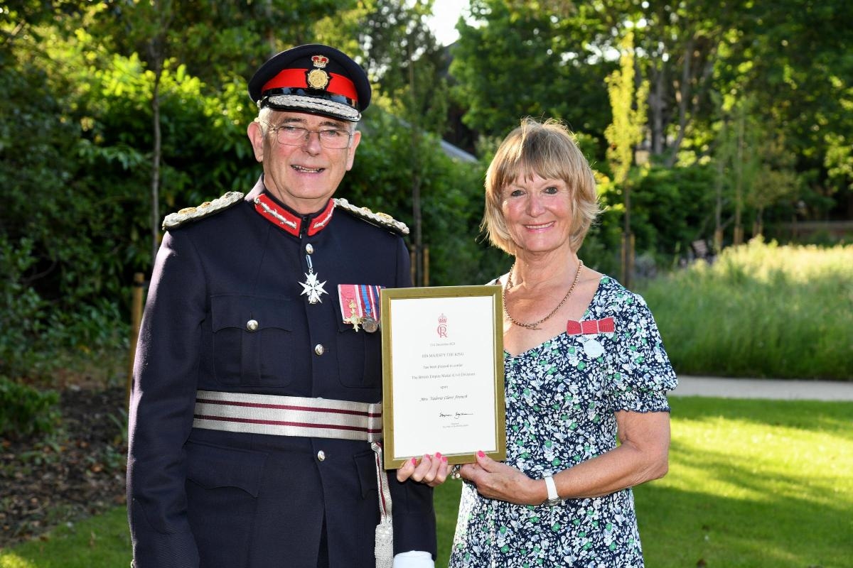 Retired York teacher's 'honour' on receipt of royal approval for cycling inspiration