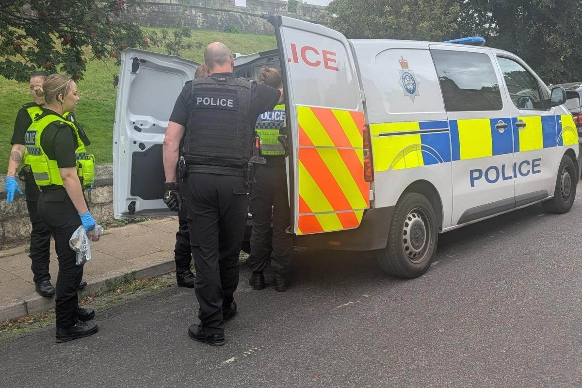 Civilians praised after police catch knifemen near river and York city walls