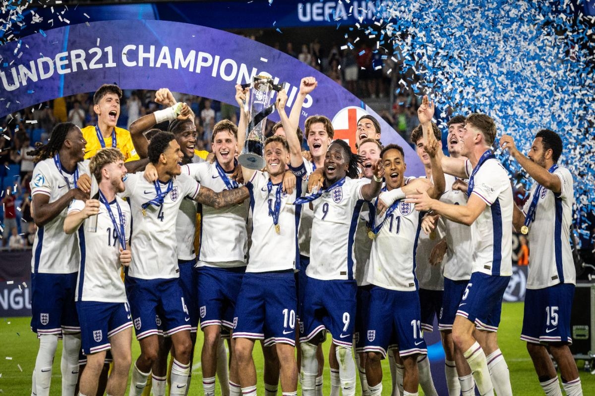Two York City related fathers celebrate sons' England under-21's European glory