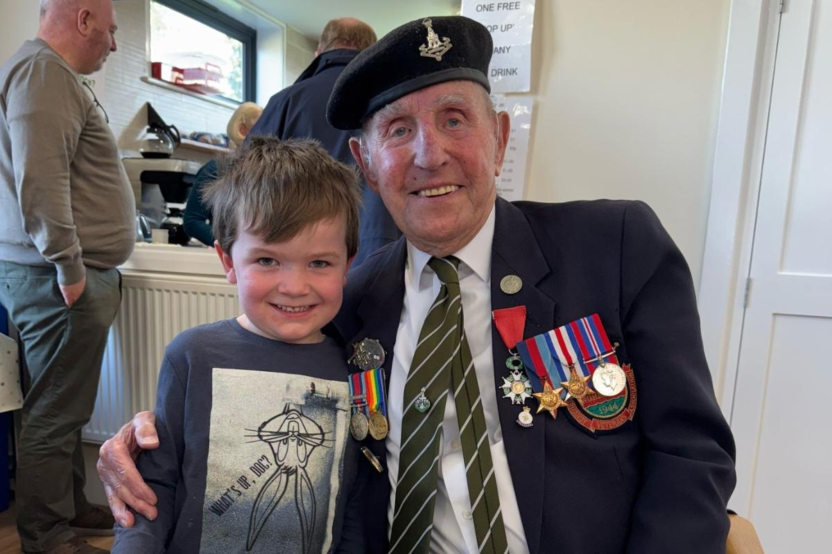 Tears shed as York Normandy veteran recites poem at honorary Strensall event