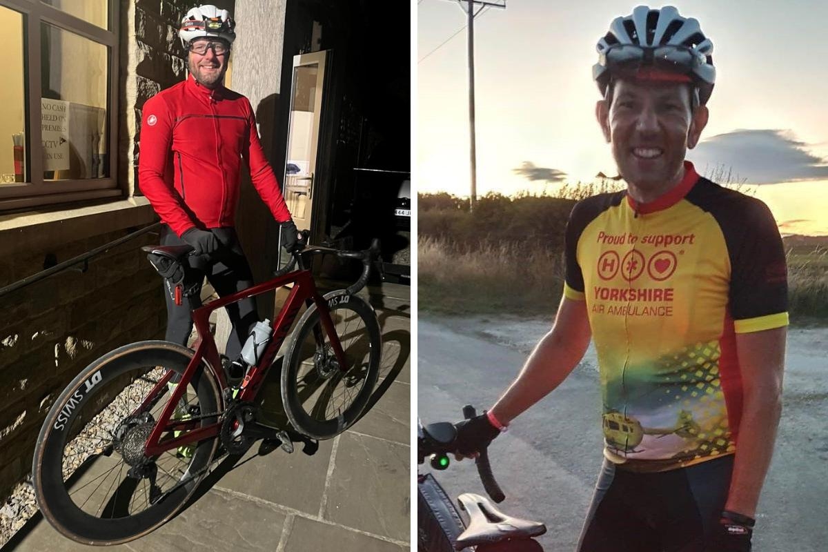 ‘A heck of a ride and fitting tribute': cyclist's epic challenge in friend's memory