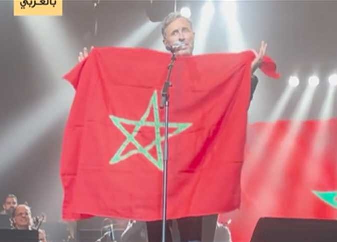 كاظم الساهر يرفع علم المغرب ويتألق في حفله بمهرجان موازين (فيديو)
