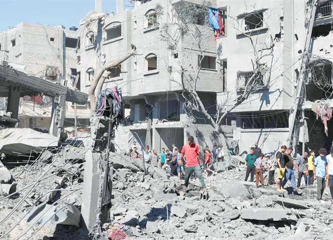 استشهاد 71فلسطينيًا في غارات إسرائيلية متواصلة على غزة